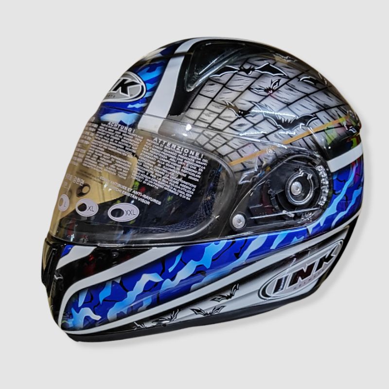 Helm Full Face Ink Fusion Motif