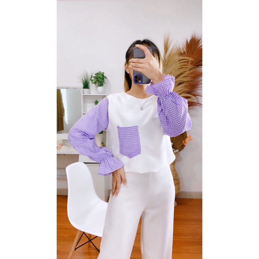 Rx Fashion - Blouse Wanita / Lova Blouse /MAURA -BN-7