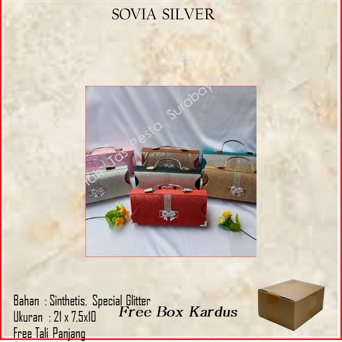 Tas Seserahan,Tas Souvenir,Tas Home Made ,SOVIA SILVER