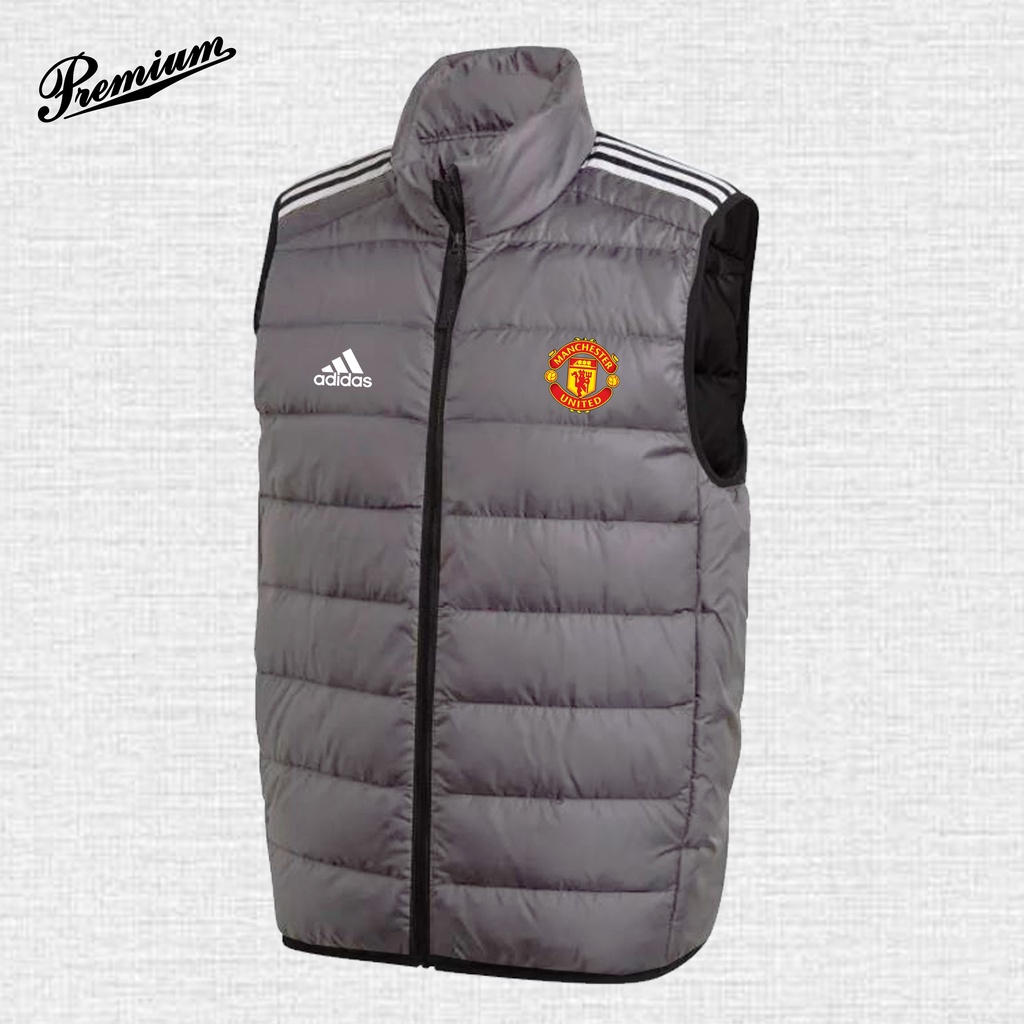 rompi vest parasut logo manchester united terbaru / vest pelindung dada / Rompi Parasut pria / Rompi