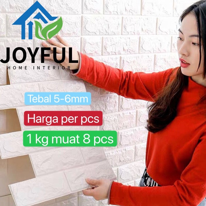 Wallpaper Dinding 3D FOAM Wallfoam 70X77 CM High Quality Wallpaper Dinding 3D FOAM Wallfoam 70X77 CM High Quality