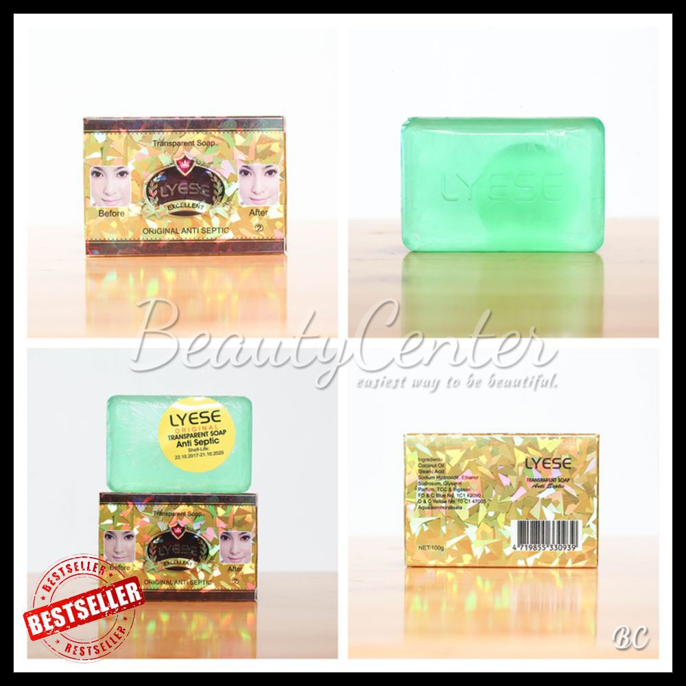 Lyese Antiseptic Soap / Sabun Lyese Hijau