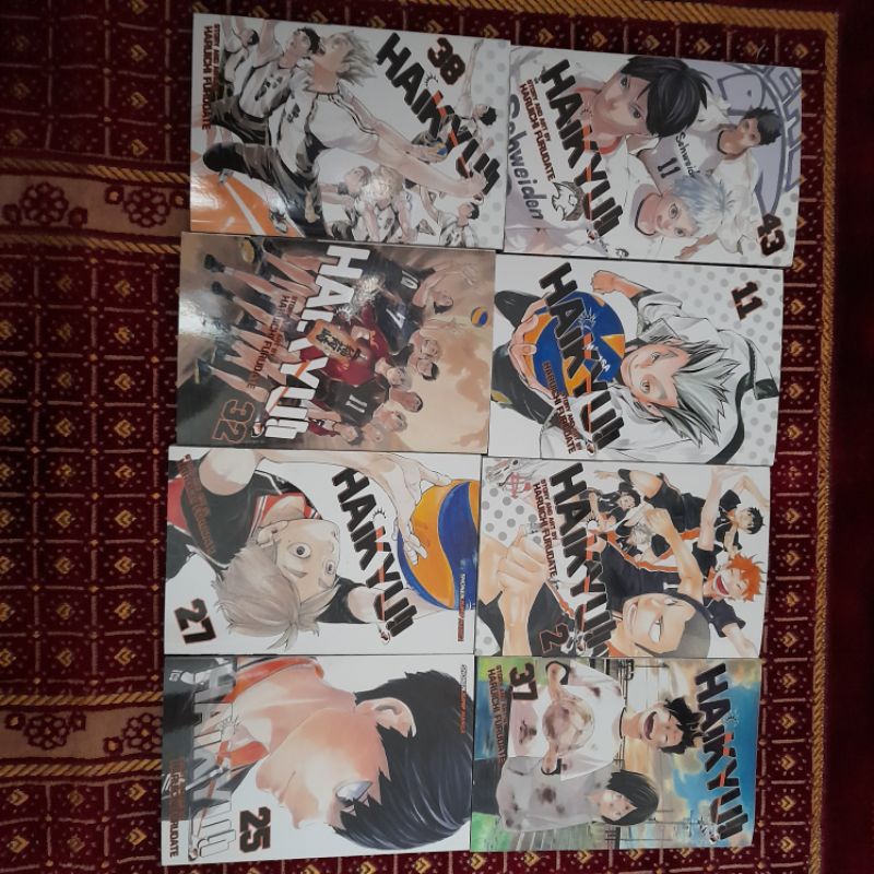 MANGA HAIKYUU ENG VER (UNSEALED)