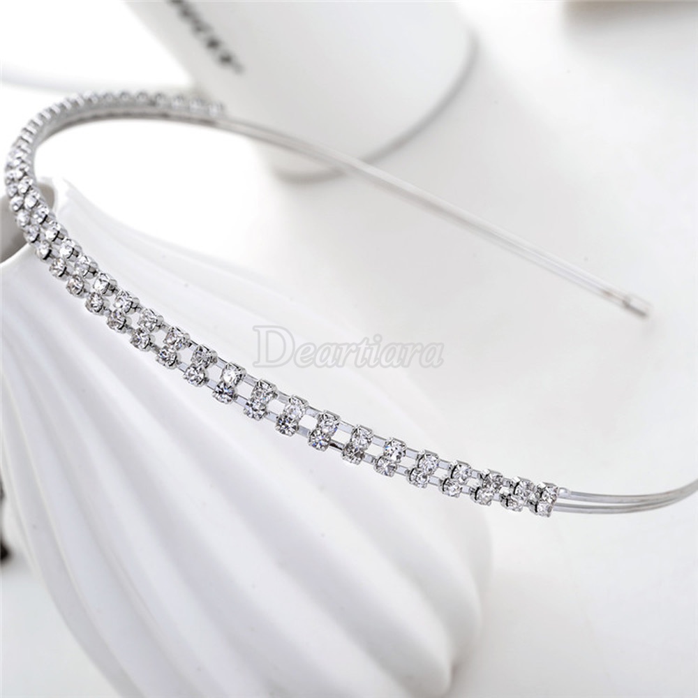 Korean Double-layer Rhinestone Headband Hair Accessories