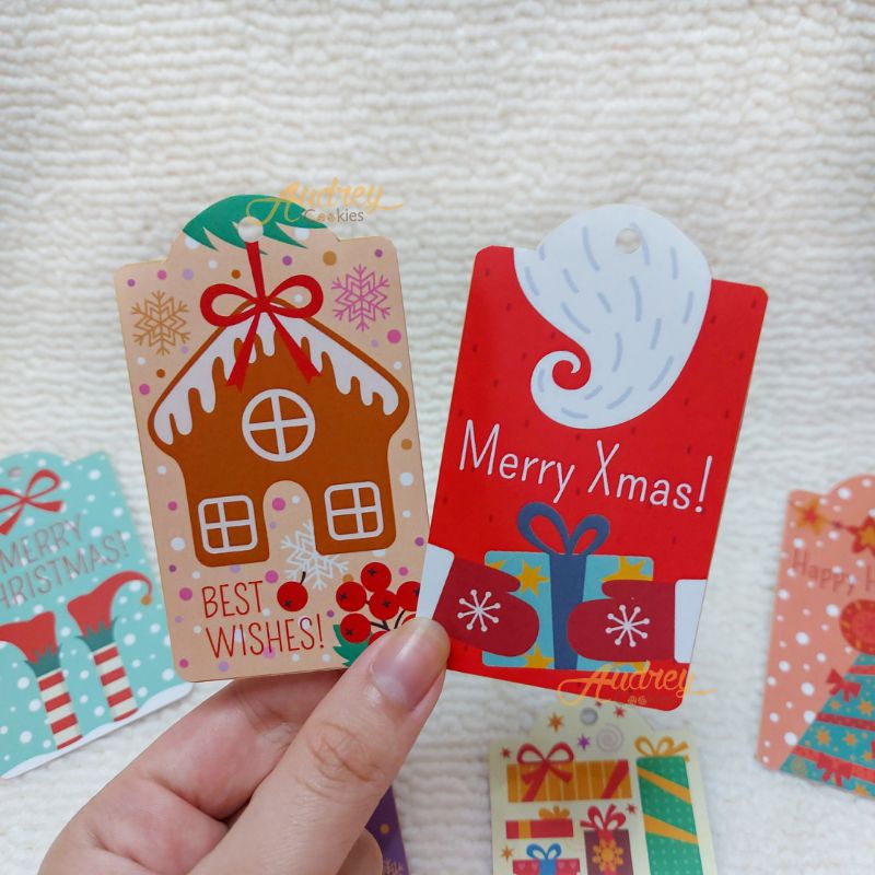 

TAG/ KARTU UCAPAN/ GIFT CARD/ HANGTAG NATAL/ CHRISTMAS/ HAMPERS TAG XMAS
