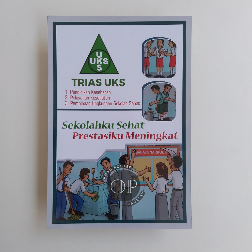 Poster Trias UKS Putih - Poster Sekolah - Trias UKS