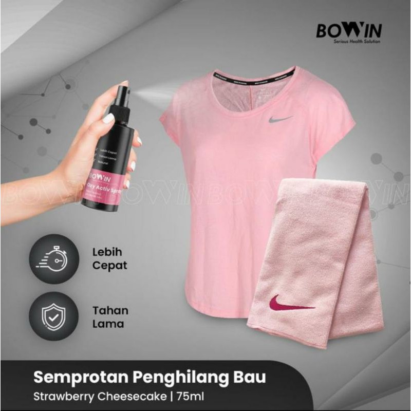 BOWIN Activ Spray Semprotan Penghilang Bau Helm/Jaket/Sepatu 75ml