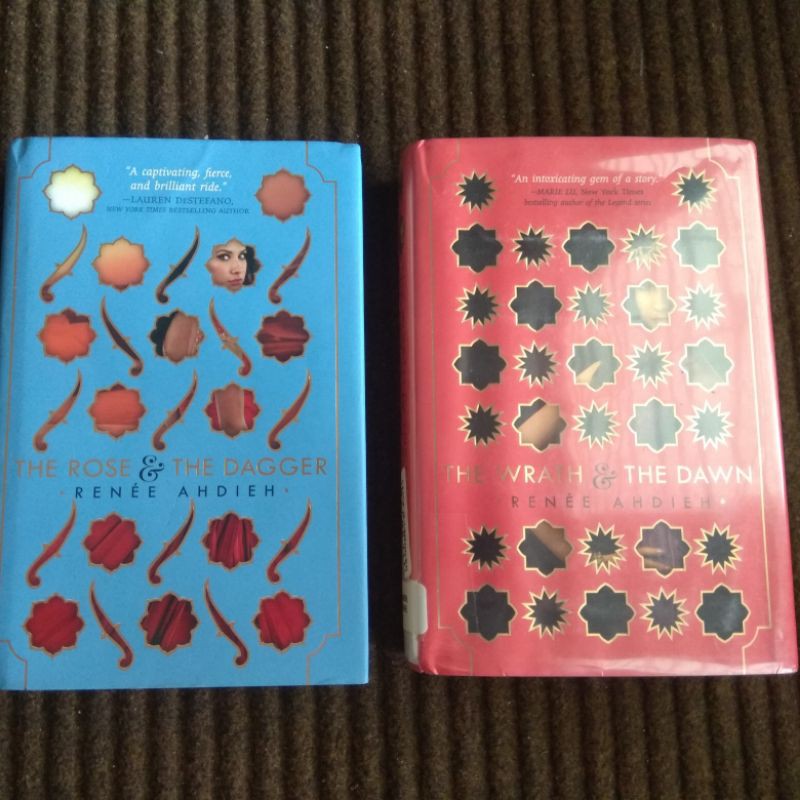 the wrath & the dawn, the rose & the dagger (preloved)
