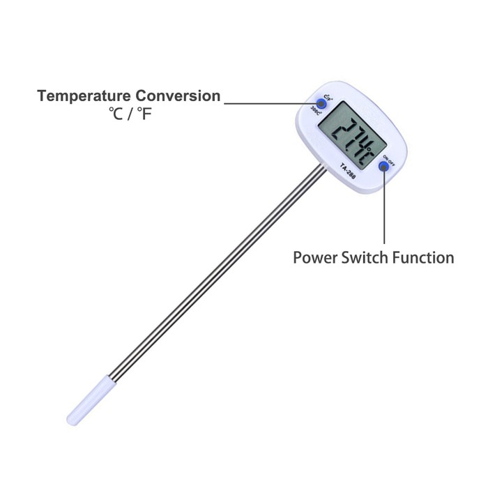 BBQ Cooking Digital Thermometer Model TA-288