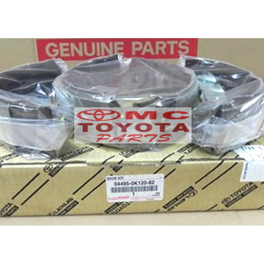 Brake Shoe Kampas Rem Belakang Fortuner Hilux 04495-0K120-82 04495-0K120