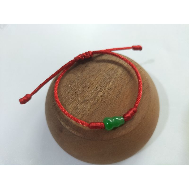 Gelang Giok Asli Labu Hijau