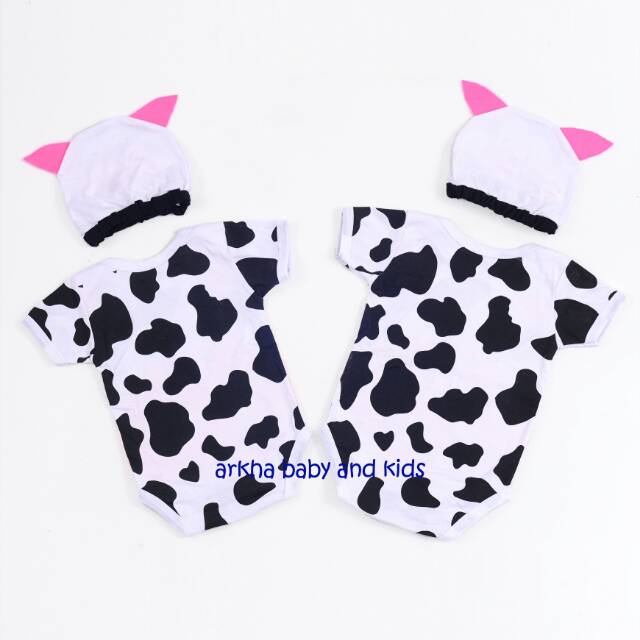 Jumper bayi baju bayi sapi/jumpsuit baby cow