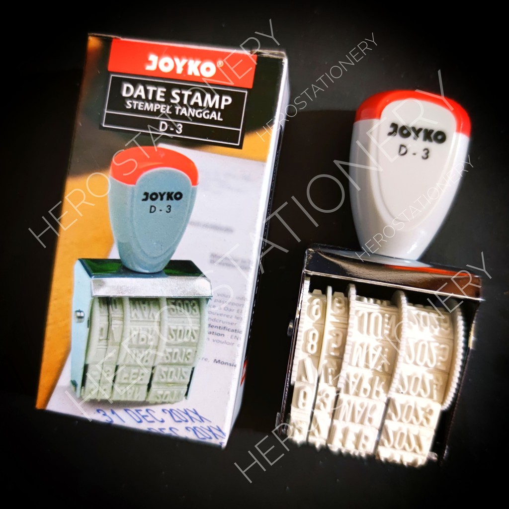 

Stempel tanggal date stamp joyko D-3