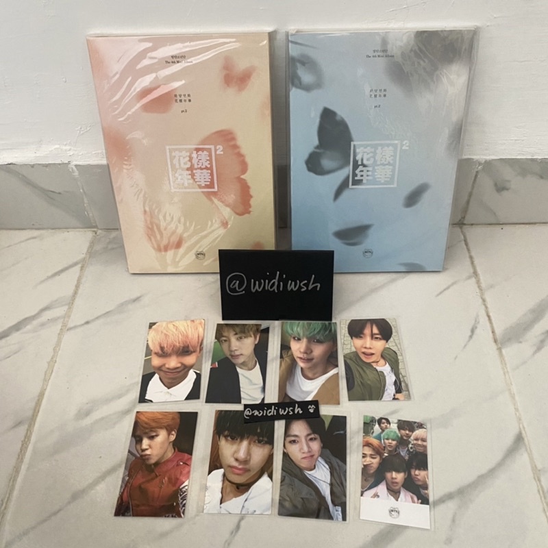 [baca desk] Fullset Album BTS hyyh 2 + pc tae jk rm jhope suga jin jimin taehyung jungkook namjoon h