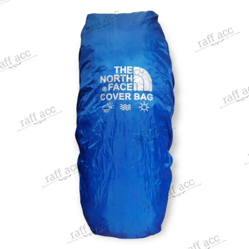 Raincover / Cover Bag TNf / Pelindung Tas Gunung Carrier 45l - 60L