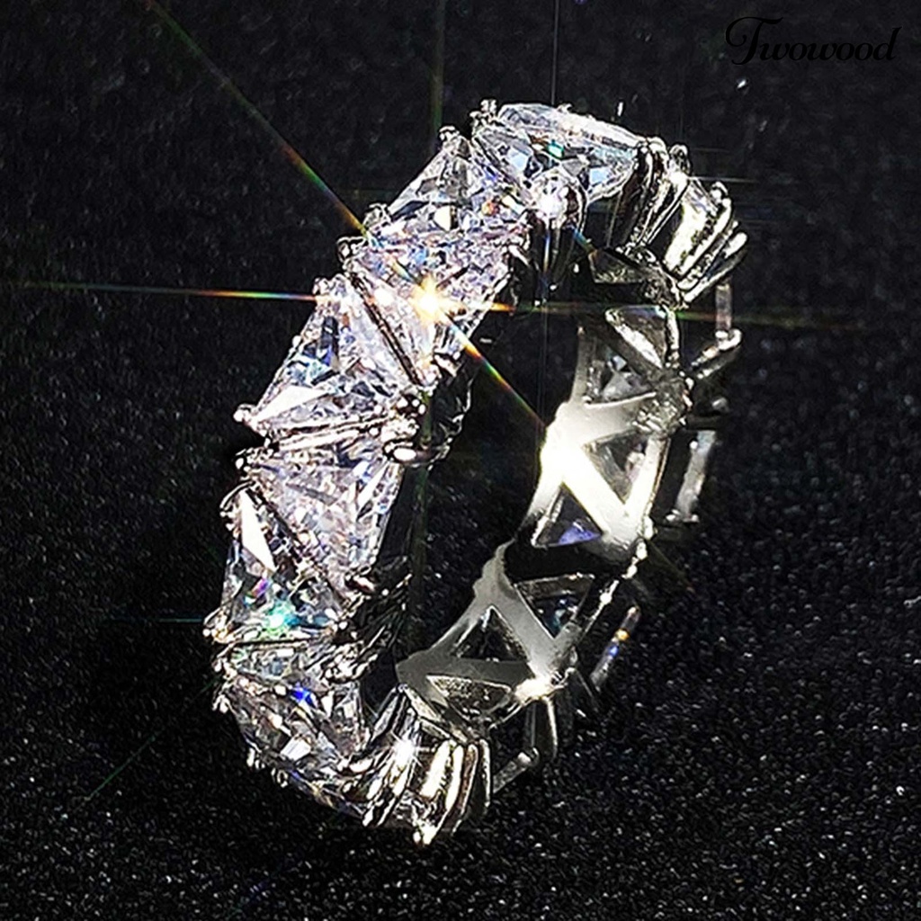 Cincin Bahan Tembaga Gaya Elegan Untuk Wanita