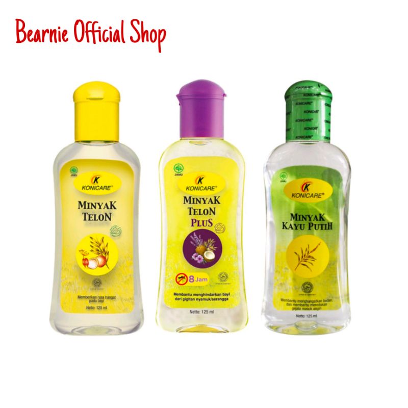 (KEMASAN BARU) Konicare Minyak Telon / Konicare Telon Plus / Konicare Minyak Kayu Putih / Konicare M
