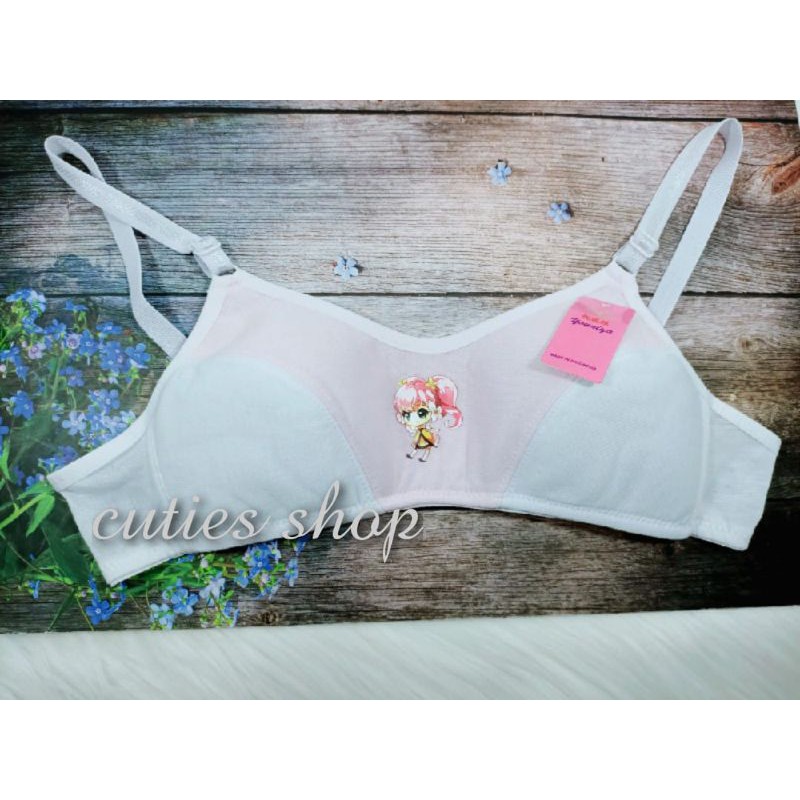 Bra Pelajar - sporty bra - bahan katun - cup kecil