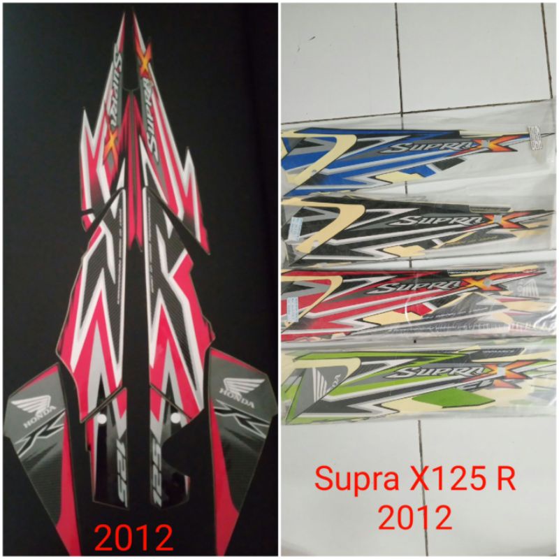 Striping SUPRA X 125 R 2012
