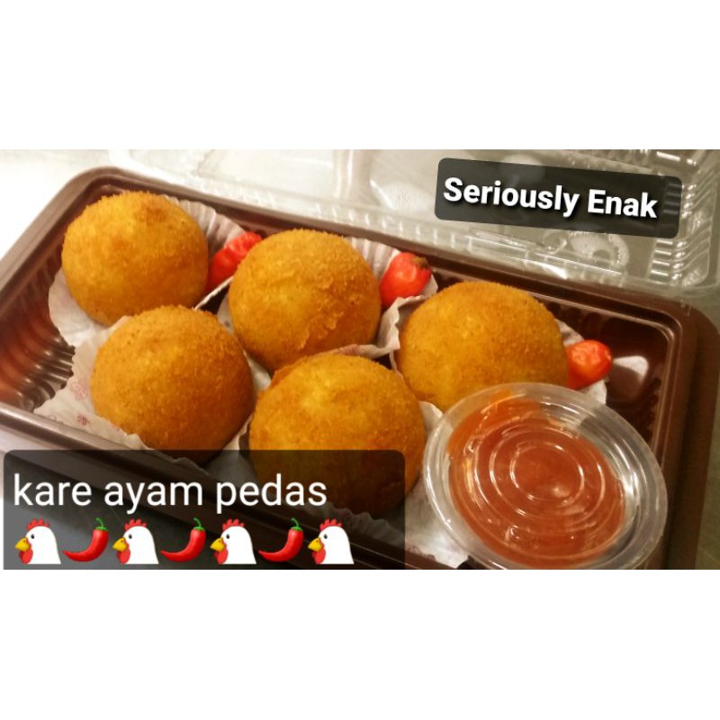 

Mini Arancini Kare Ayam Pedas 10pcs