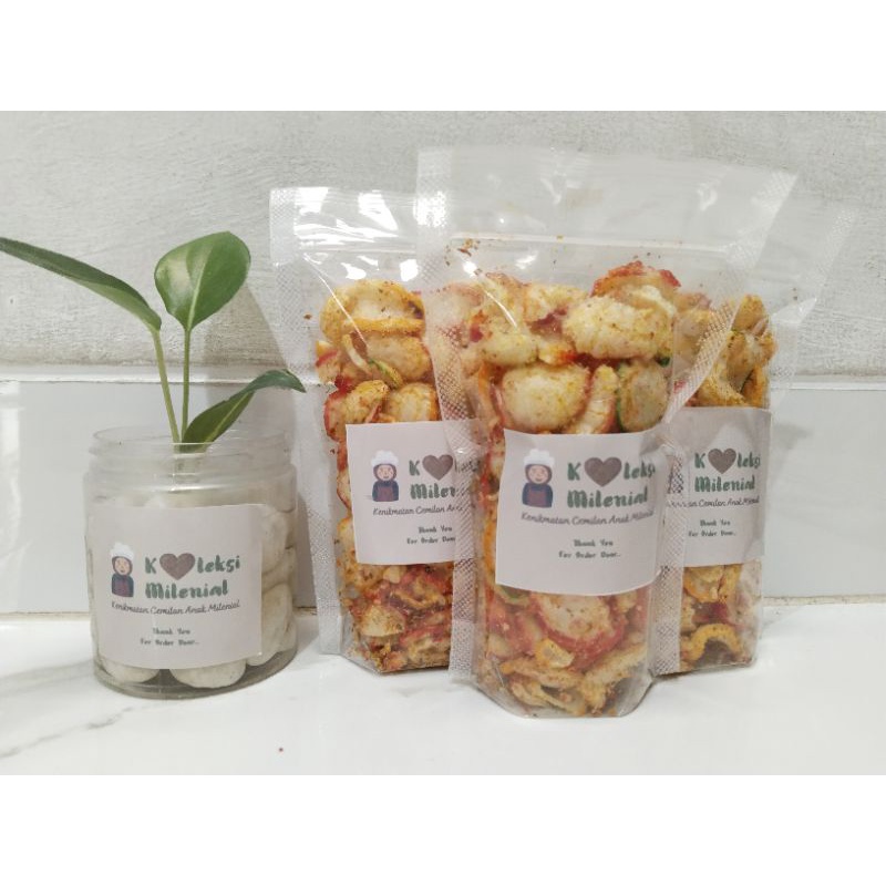 

Seblak Kerupuk Pedas Mantul Koleksi Milenial 45gr