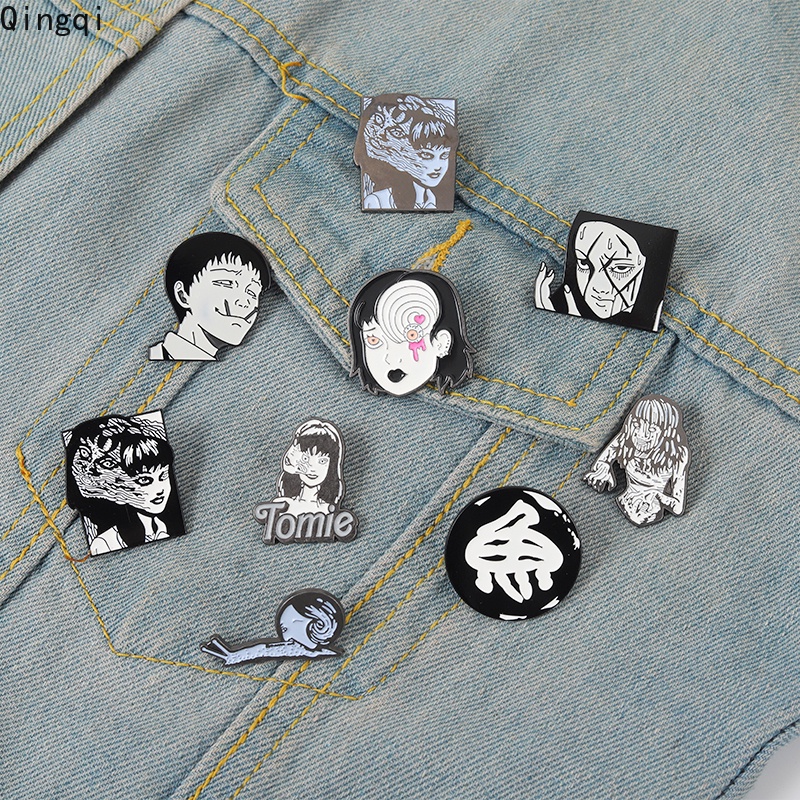 Bros Pin Enamel Desain Komik Horor Untuk Hadiah Teman