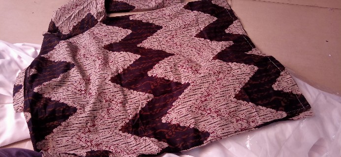 Set Couple  Motif Zig - Zag