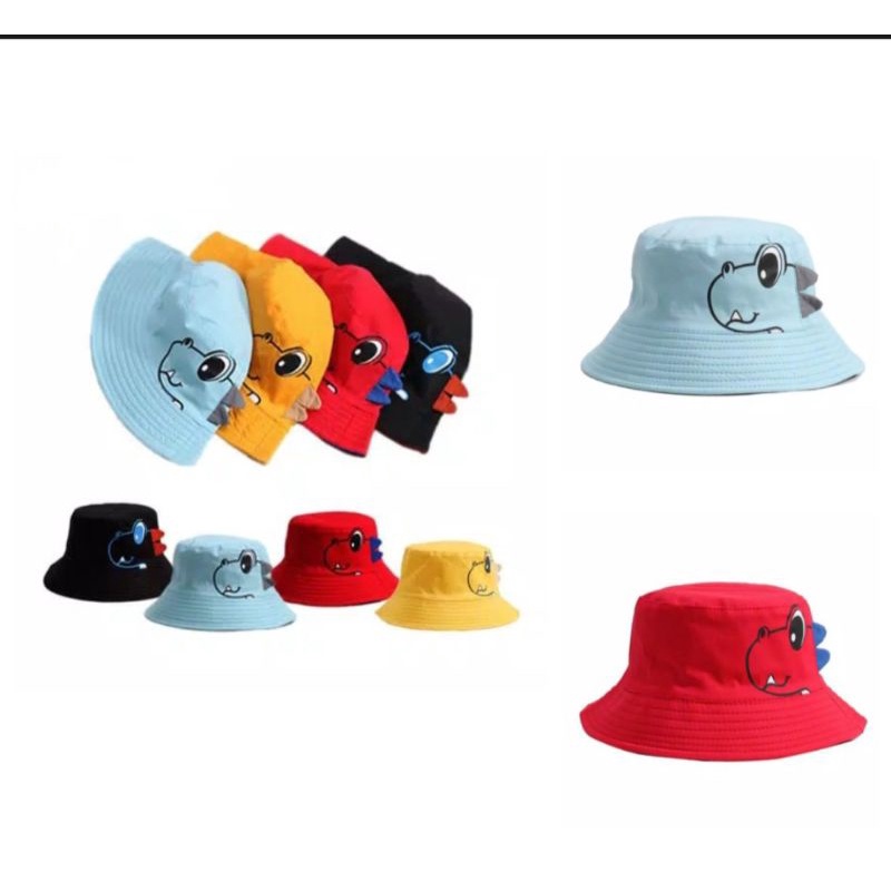 bucket Dino anak pake nama topi bucket anak Dino free nama topi anak dino ada talinya
