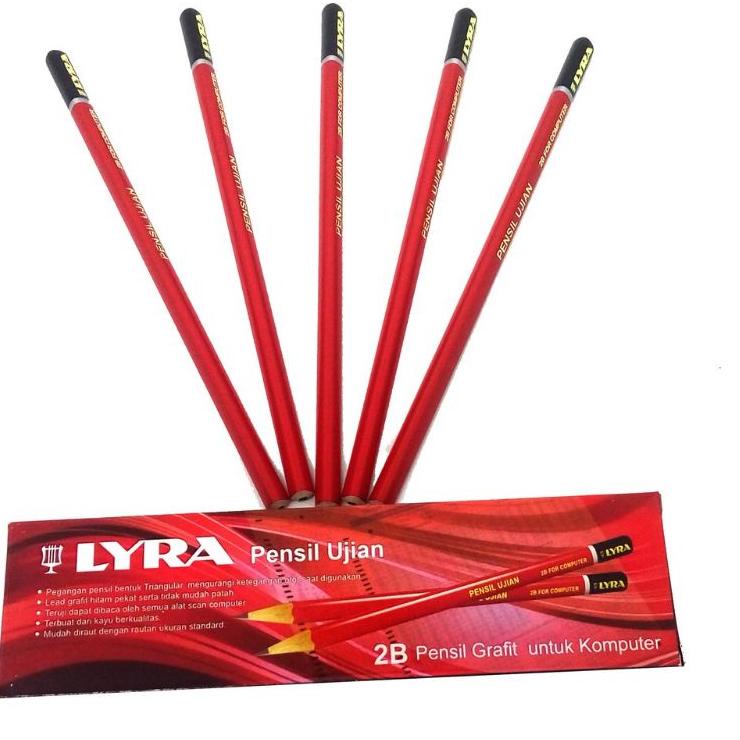 

Dijamin Berkualitas Pensil Ujian Lyra 2B 1 PAK