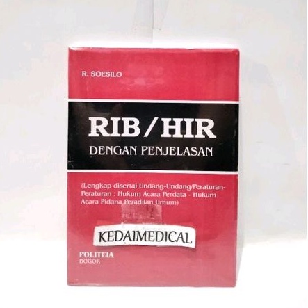 BUKU RIB / HIR DENGAN PENJELASAN SUSILO