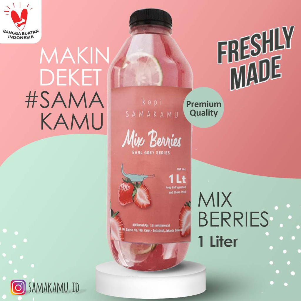 

Mix Berries SAMAKAMU 1 Liter || Made By Order || High Ingredients Only