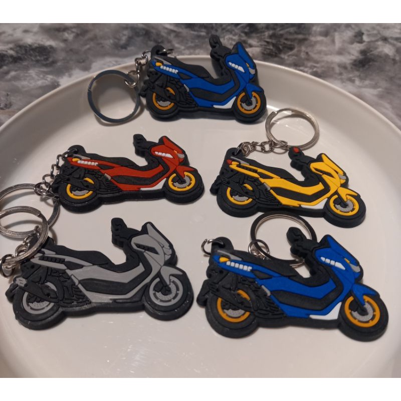 Gantungan kunci miniatur motor nmax