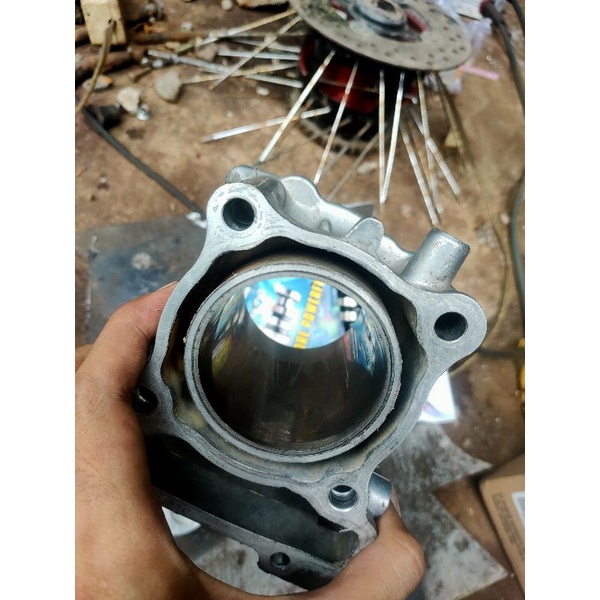 blok bore up nmax tanam boring piston diameter 61