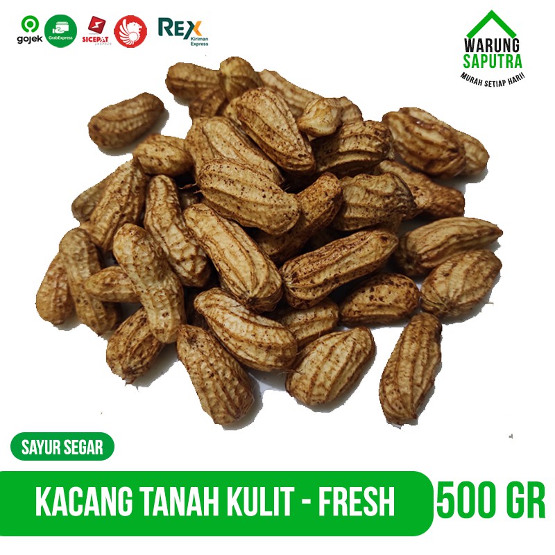 

Kacang Tanah Kulit Mentah Bandung 500g
