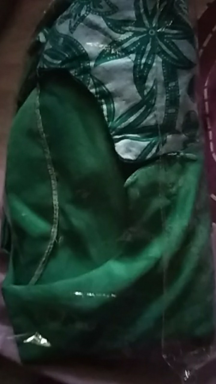 Tey-17 Batik Wanita Asj Sa Hrb026 Kenongo Kemeja Tosca Pendek