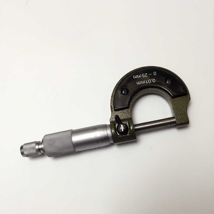 Mitutoyo Micrometer 0-25mm 0.01mm -AK22