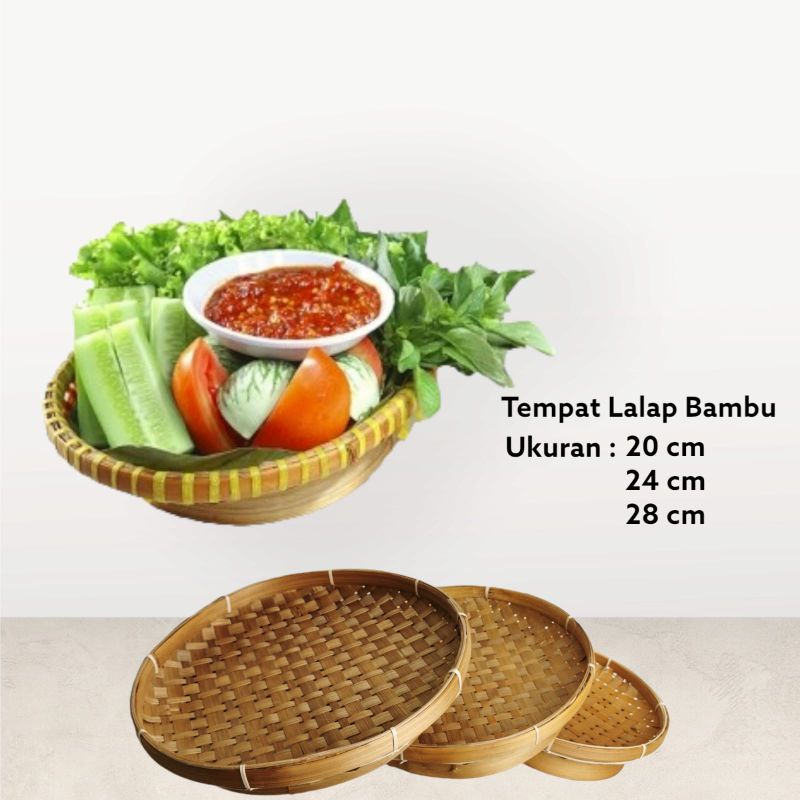 WADAH LALAP ANYAM BAMBU