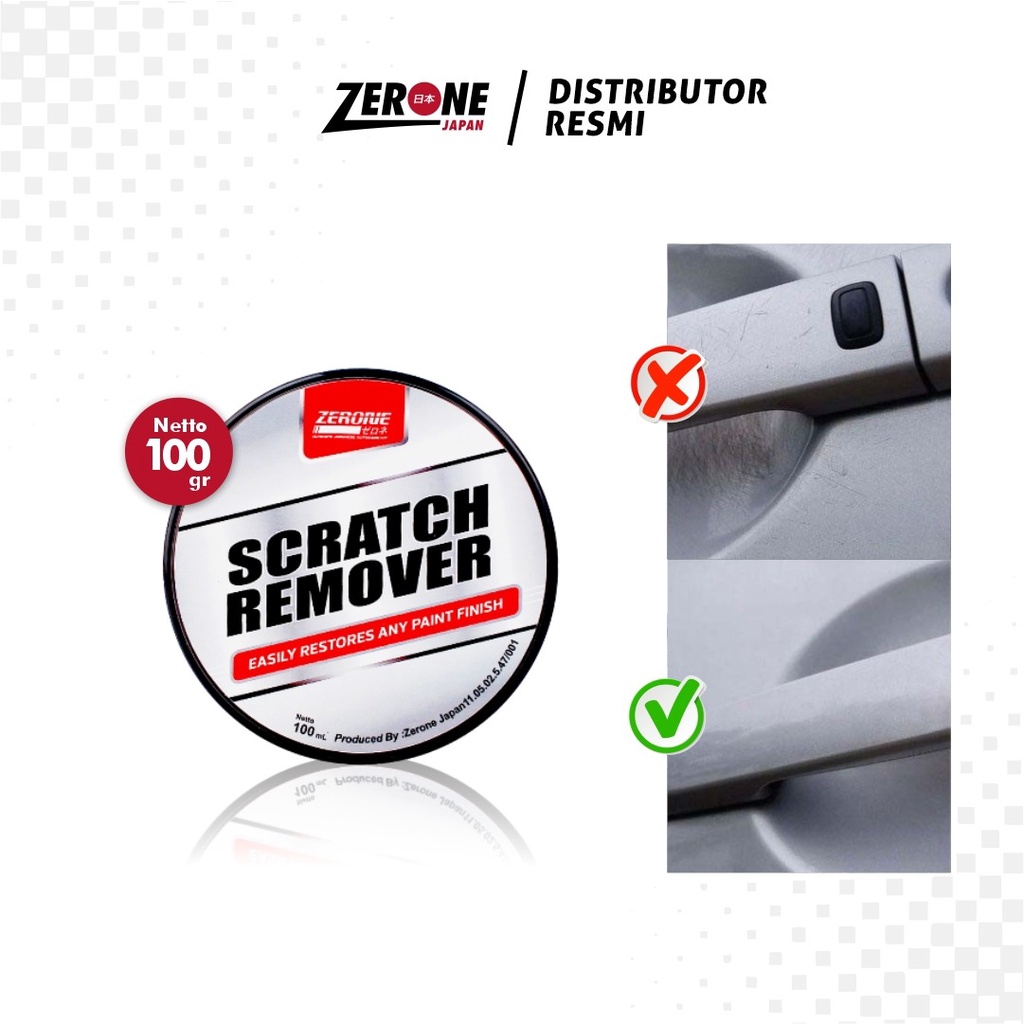 MOBIL Promo Pembersih Kaca Bonus Penghilang Baret Beret Body Mobil - Zerone Scratch Remover Limited