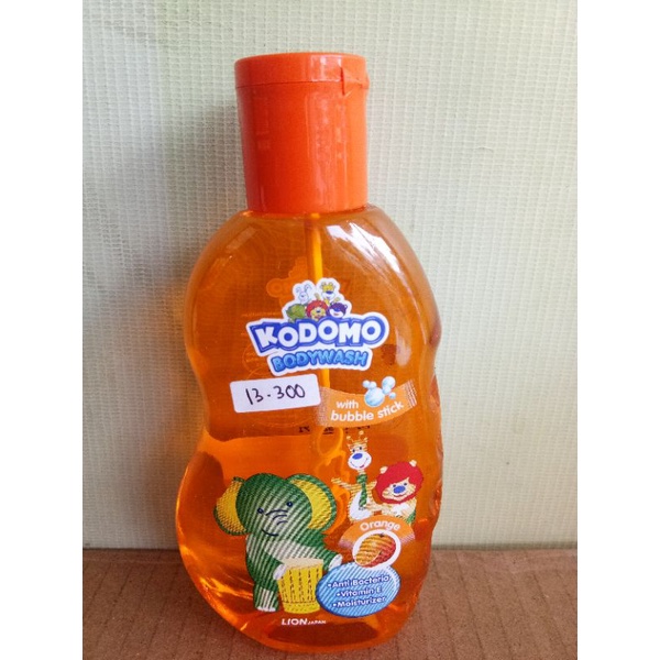 KODOMO BODYWASH CHERRY, STRAWBERRY, ORANGE, BLUEBERRY 200ML