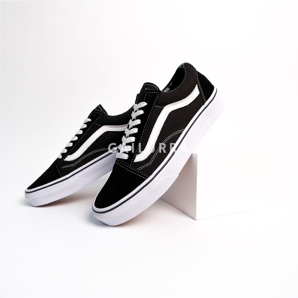 Jual Vans Old Skool Classic Black White | Shopee Indonesia