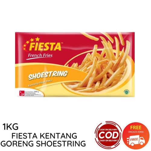 FIESTA KENTANG GORENG SHOESTRING 1KG