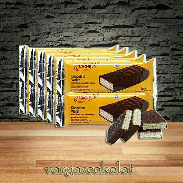 

Lagie Coklat Wafet Rasa Jeruk Per Pack 10 Pcs