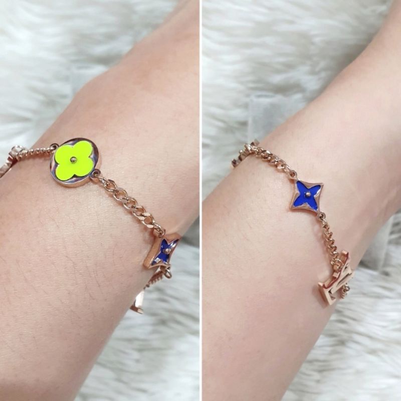 Kalung Gelang Titanium Asli Rantai Rosegold Stainless steel anti karat anti alergi 139