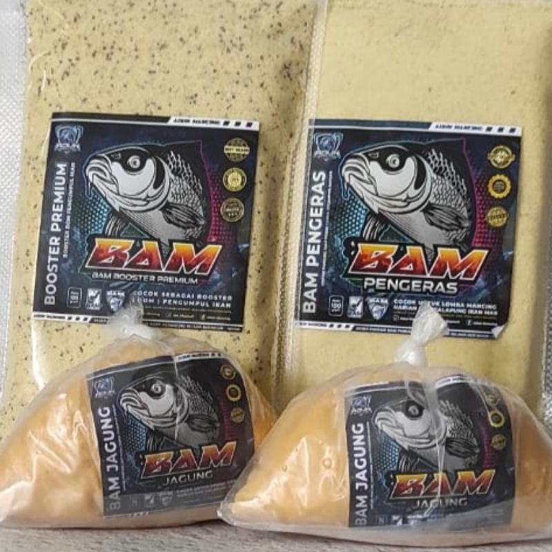 Stok Baru Paket Umpan Mancing Bam Jagung Komplit