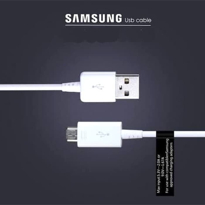 KABEL DATA SAMSUNG ORIGINAL FAST CHARGING MICRO USB