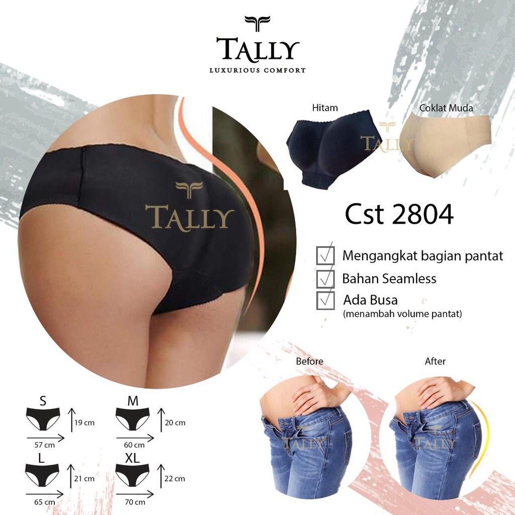 TALLY CD CELANA CORSET PANTAT 2804 BA016 BA 016 SOREX|CD BUSA SOREX BA016 CD BUSA TALLY 2804 TALLY- ADA BUSA DI BAGIAN PANTAT | CELANA DALAM PEMBESAR BOKONG - CD KORSET PANTAT -  SIZE M-XL- ARA98STORE