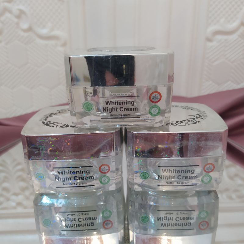 Whitening Night Cream Ms Glow / Cream Malam Whitening Ms Glow