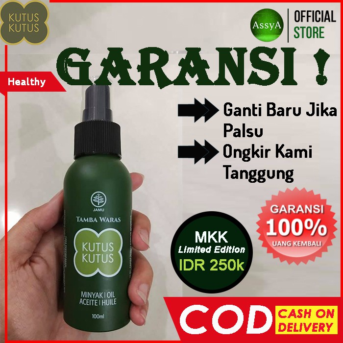 Minyak Kutus Kutus healing oil Balur 100ml LIMITED EDITION