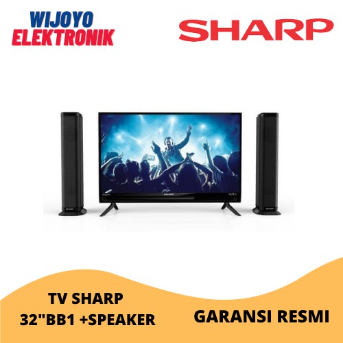 TV SHARP LED AQUOS 32 INCHI 2T-C32BB1I-TB GARANSI RESMI TERMURAH