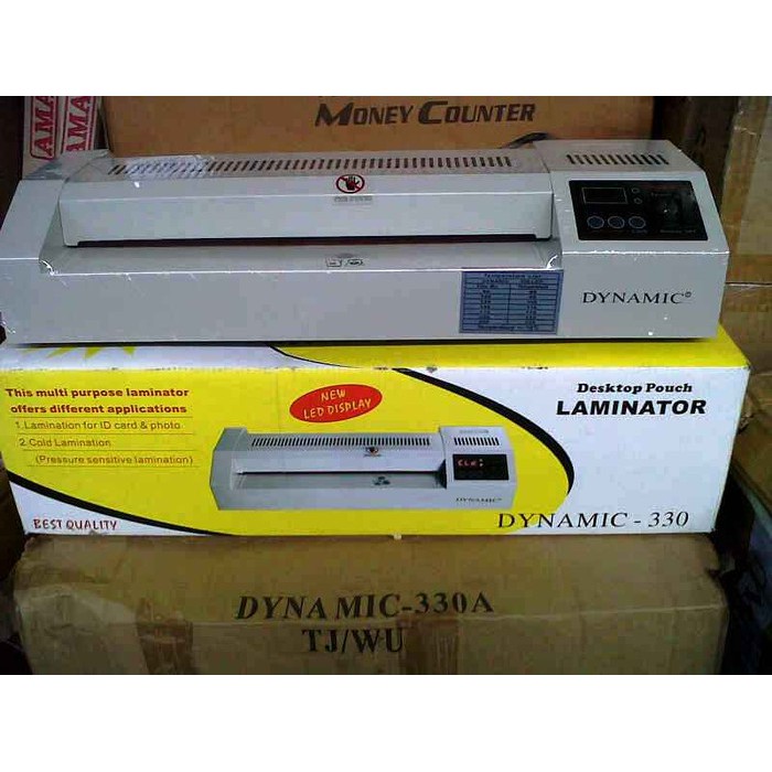 

DYNAMIC 330 LT - Mesin Laminating A3/ Press Laminator/Laminasi 330LT